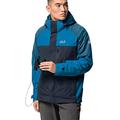 Jack Wolfskin Herren STETING Peak Jacket M Shell-Jacke, Nacht Blau, Medium