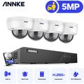 Annke - 5MP PoE ip onvif Bullet système de caméra de sécurité 8CH 4K nvr Kit de vidéosurveillance