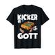 Tischfussball Tischkicker Tischfußball Gott T-Shirt