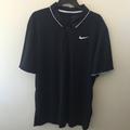 Nike Shirts | Nike Dri-Fit Golf Standard Fit Size Xl Black Shirt | Color: Black | Size: Xl