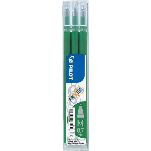 Pilot FriXion Ball Tintenrollermine 0.35 mm Mittel Grün 3 Stück Image