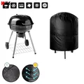 Juste ronde imperméable pour barbecue d'extérieur housse de protection contre la pluie