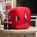 Coca-Cola Heritage 12 Can Portable Cooler/Warmer 12V DC 110V AC 7.9L Red Plastic | 13.25 H x 11.5 W x 12 D in | Wayfair CCU09