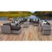 Florence 17 Piece Outdoor Wicker Patio Furniture Set 17a