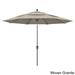 North Bend 11-foot Crank Open Auto-tilt Beige Umbrella by Havenside Home