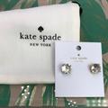 Kate Spade Jewelry | Kate Spade Gold Diamond Gumdrop Earrings | Color: Gold | Size: Os