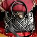 Michael Kors Bags | Michael Kors Hamilton Quilted Leather Satchel Handbag Shoulder Bag Black | Color: Black | Size: Medium