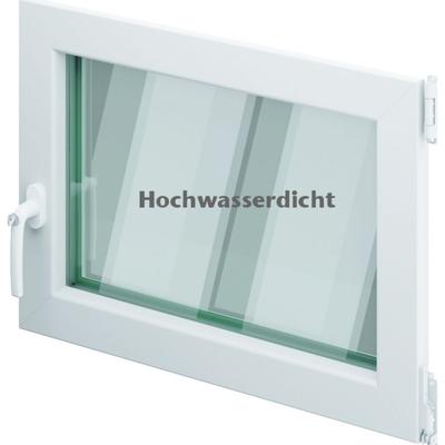 ACO Therm 3.0 Fenstereinsatz Dreh/Kipp Hochwasserdicht mit 3-fach WSG VSG, Anschlag links, 100x62,5 cm