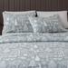 Linery & Co. 100% Turkish Cotton Double-Brushed Printed Flannel Bed Sheet Set