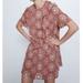 Zara Dresses | *Nwt* Zara Perforated Cutwork Embroidery Dress | Color: Pink/White | Size: S