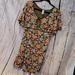 Free People Dresses | Free People Flower Mini Dress | Color: Brown | Size: M