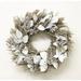 The Holiday Aisle® Dried Breath of Frost Floral Wreath in White | 22 H x 22 W x 5 D in | Wayfair 1B2B8A6B4A474C12A15A943057C2EEB4