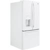 GE Appliances 33" French Door 23.7 cu. ft. Refrigerator in White | 69.875 H x 32.75 W x 37.5 D in | Wayfair GFE24JGKWW