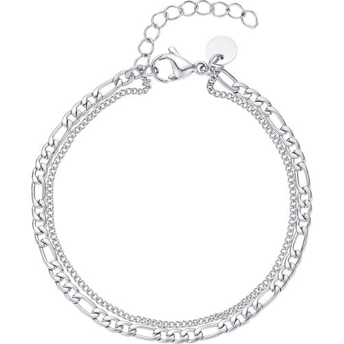 NOELANI - Fußkette Edelstahl Fußketten 1 ct Damen