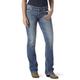 Wrangler Damen Retro Sadie Low Rise Stretch Boot Cut Jeans, Deadwood, 7W x 30L