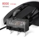 Kailh-Micro interrupteur pour souris gaming 80M life 10 pièces 3 broches point noir utilisé sur