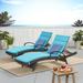 Vilano Outdoor Cushioned Lounge Chair (Set of 2) by Havenside Home