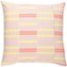 Decorative Vitrolles Light Pink 20-inch Throw Pillow Cover