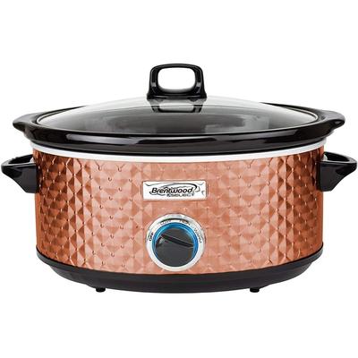 Brentwood Select 7 Quart Slow Cooker in Copper