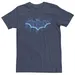 Big & Tall DC Comics Batman Digital Classic Logo Tee, Men's, Size: 3XL Tall, Med Blue