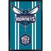 Charlotte Hornets 35.75'' x 24.25'' Framed Logo Poster