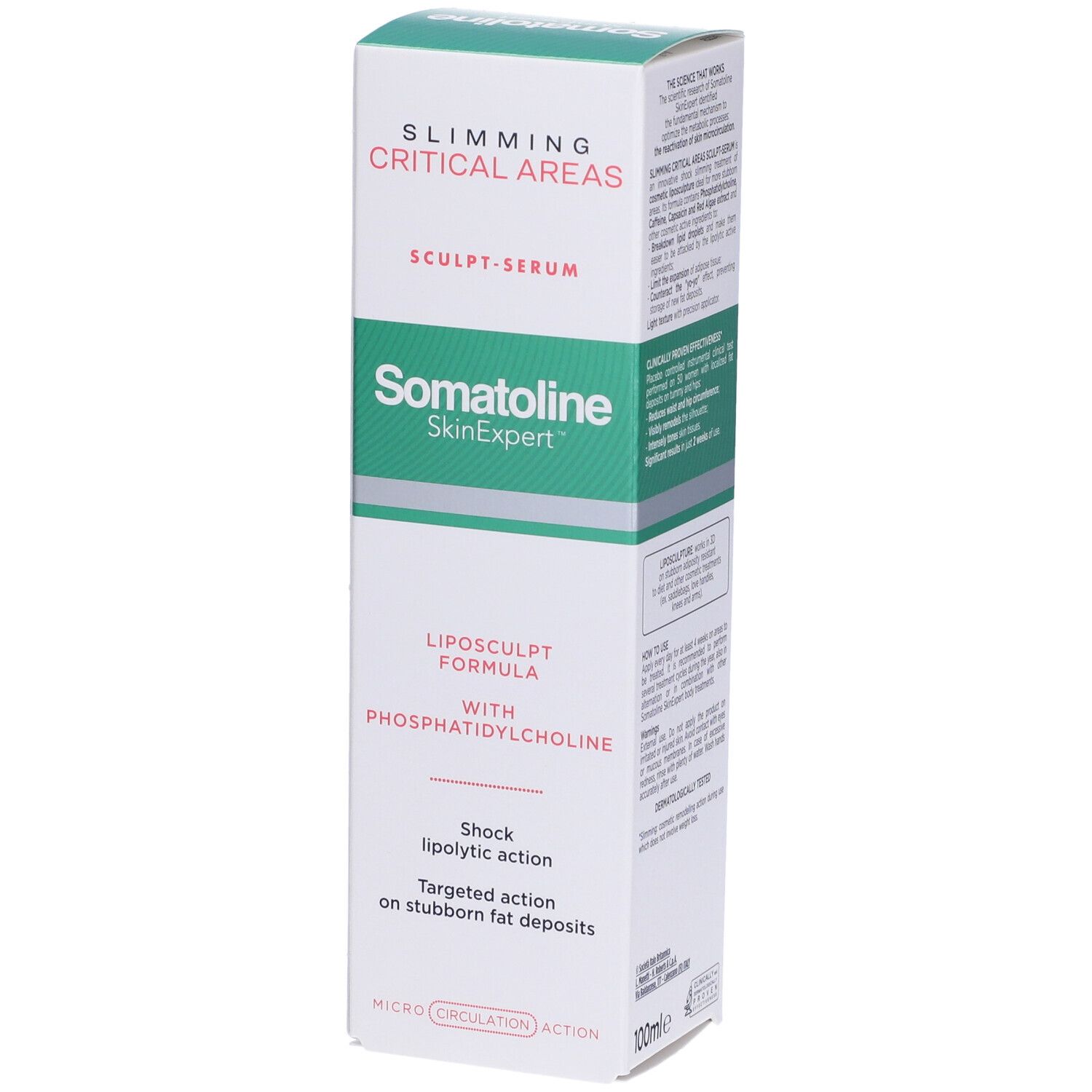 Somatoline SkinExpert Snellente Zone Ribelli Sculpt Serum 100 ml Crema