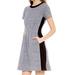 Madewell Dresses | Madewell | Parkline Colorblock Pleated Dress | Color: Black/Gray | Size: 6