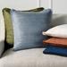 Marilia Silk Decorative Pillow Covers - Teal, 13" x 22" Teal, Individual - Frontgate