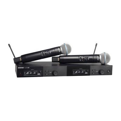 Shure SLXD24D/B58 Dual-Channel Digital Wireless Handheld Microphone System with B SLXD24D/B58-J52