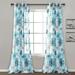 Lush Decor Leah Sheer Window Curtain Panel Pair - 84" x 52"