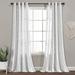 Lush Decor Hygge Stripe Window Curtain Panel Pair