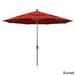 North Bend 11-foot Crank Open Auto-tilt Beige Umbrella by Havenside Home