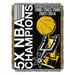 Spurs Commemorative Series Throw by NBA in Multi