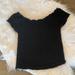 Brandy Melville Tops | Brandy Melville Black Tank Top One Size | Color: Black | Size: One Size