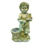 Boy With Flower Pot- Jeco Wholesale ODGD015