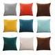 Juste de coussin en velours super doux taie d'oreiller décorative de luxe housse de coussin de