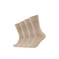 Camano Herren 3642000 Socken, Beige (Sand Melange 8300), (Herstellergröße: 43/46) (4er Pack)