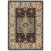 Style Haven Leander Vintage Medallion Fringed Wool Blend Area Rug