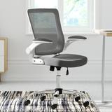 Serta Creativity Mesh Office Chair with Chrome Swivel Base, Contoured Seat, Breathable Mesh Back