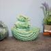 Indoor Tabletop Fountain w/ Stacked Seashells Water Feature - 7"