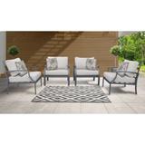 Moresby 4-piece Outdoor Aluminum Patio Furniture Set 04g by Havenside Home