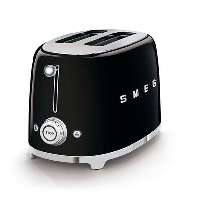 SMEG 2-Slice Toaster TSF01 - Black