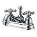 Randolph Morris Teapot Centerset Bathroom Sink Faucet - Metal Cross Handles RMNAB14MC-CP