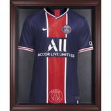 Paris Saint-Germain Mahogany Framed Team Logo Jersey Display Case