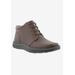 TREVINO Ankle Boots by Drew in Brown Leather (Size 9 1/2 EE)