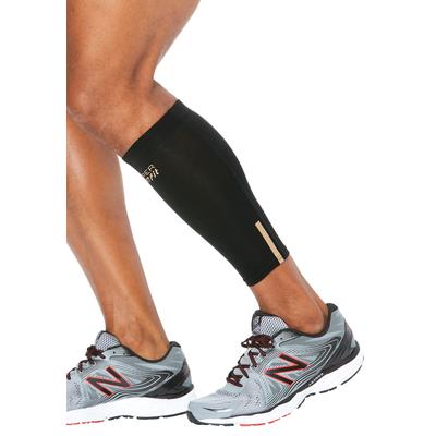Compression Calf Sleeves by Copper Fit™ in Black (Size 2XL/3XL)