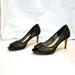 Nine West Shoes | **Nine West Etta Lace Pumps, Women's Size 8 M | Color: Black | Size: 8