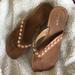 Coach Shoes | Coach Gold Studded Sandals/Flip-Flops/Thong | Color: Gold | Size: 7