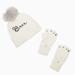 Kate Spade Accessories | Kate Spade Cream Hat And Gloves Gift Set "Brr" | Color: White | Size: Os