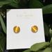 Kate Spade Jewelry | Kate Spade Forever Gems Yellow Tiger Eye Studs | Color: Orange/Yellow | Size: Os